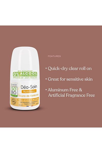 So'Bio Etic So Bio Etic Organic 24H Deodorant Shea Butter 50ML