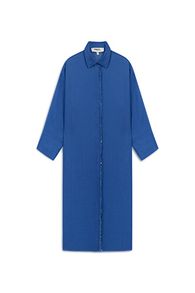 İpekyol İşlemeli keten tunik