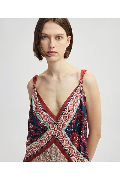 İpekyol Pattern Mix Maxi Dress
