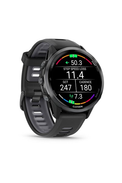 Garmin Forerunner 970 Karbon Gri DLC Titanyum Siyah | Gri