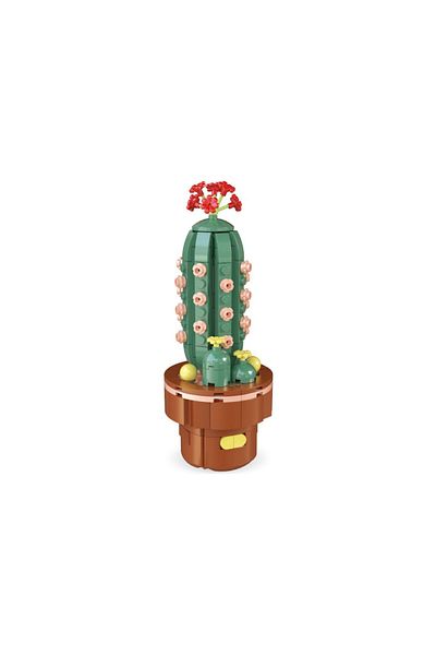 Mega Flowers Construction Toys Cactus Cactaceae 192 Pieces 6+