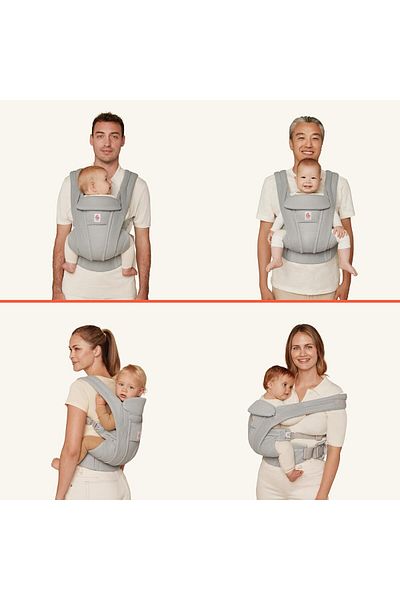 Ergobaby Omni Deluxe All-in-one Baby Carrier For Newborns From Birth To 16 Kg