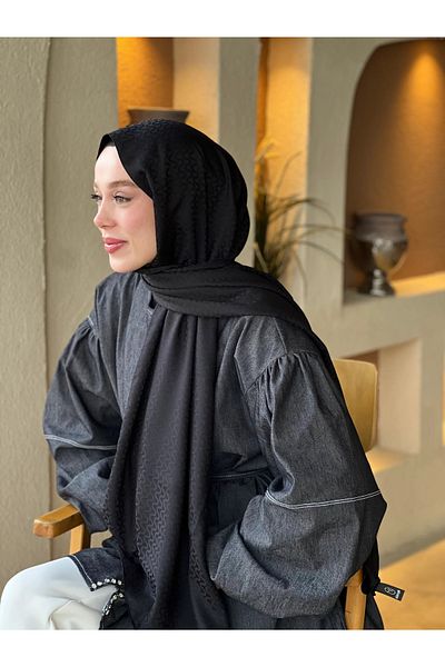 Modakaşmir Water Wave Pattern Shawl