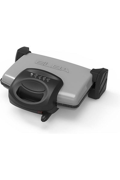ELBA - 180° Contact Grill Sandwich Maker - Removable Plates - Indicator Light - Italian Technology