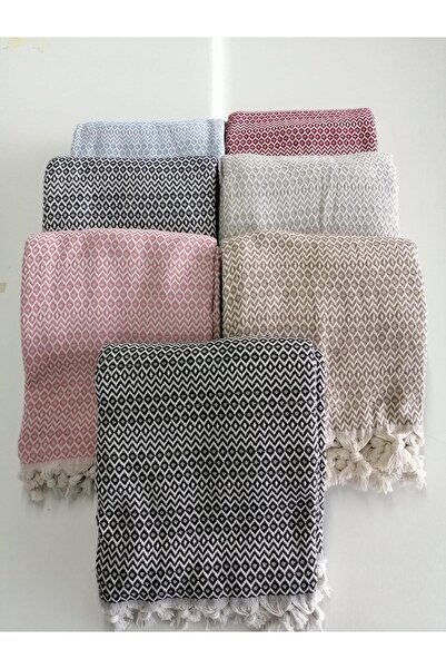 cs ilkim Cotton Pique Colorful Patterned Cover