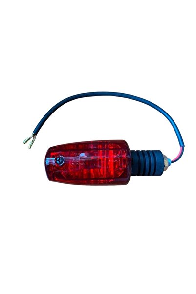 Universal AGK CG 125 SİNYAL KIRMIZI CAMLI KISA 1 ADET FİYATI