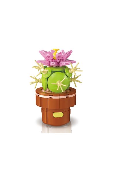 Mega Flowers Construction Toys Cactus Echinopsis Tubiflora 181 Pieces 6+