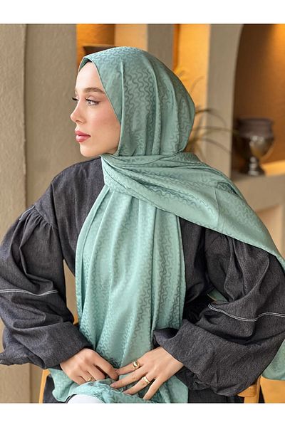Modakaşmir Water Wave Pattern Shawl