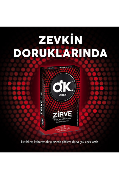 Okey Zirve 40'lı Prezervatif Avantaj Paketi