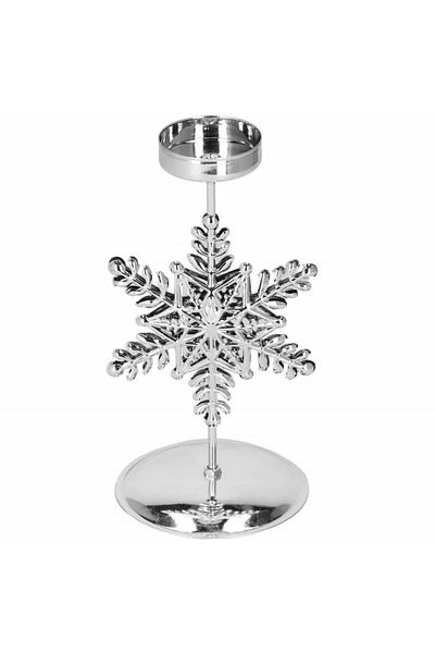 OEM Christmas Candlestick, Metal, Silver