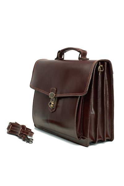 UTIL LAND FASHION Genuine leather briefcase S113