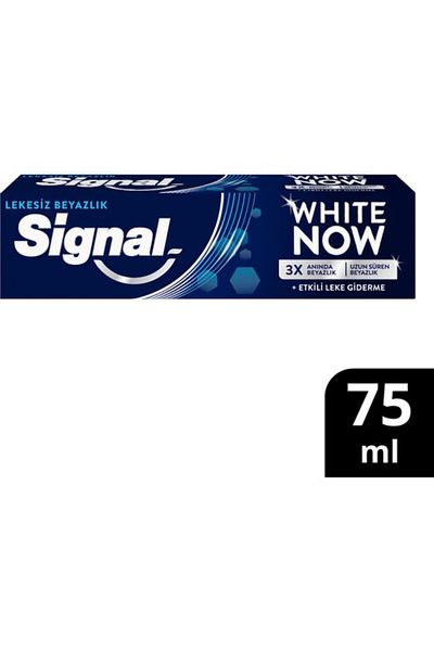 Signal Toothpaste White Now Stain Free Whiteness 75ml