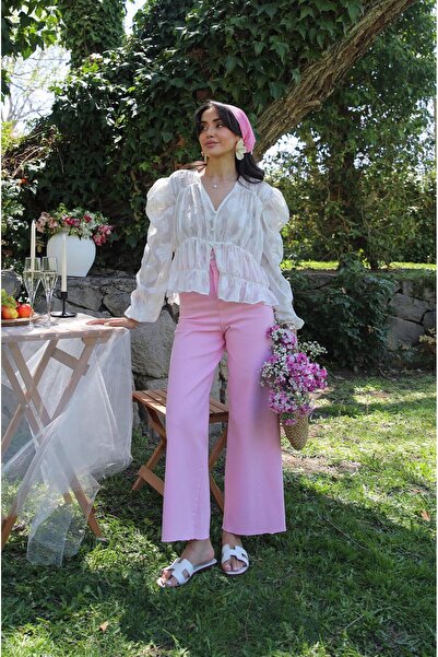 Havoş White Lumpini Lace Blouse