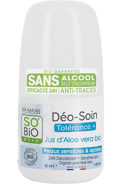 So'Bio Etic So Bio Etic Organic 24H Deodorant Aloe Vera Juice 50ML