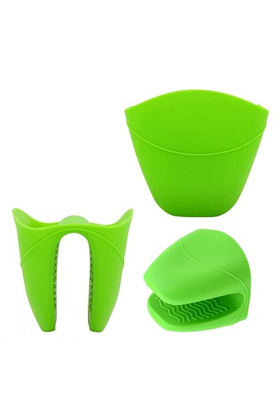 Aptel Silicone kitchen glove, heat resistant, green