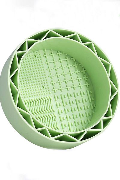 TAKIŞTIR Green Color Makeup Brush Cleaning Mat