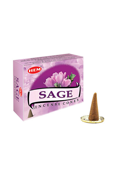 Hem Sage Konik Tütsü 10 Adet