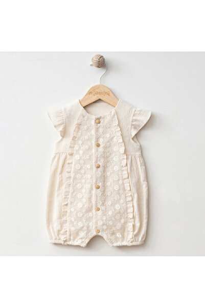 Latte Bebek MİOMİNİ 3-6-9-12 AY(1 YAŞ) BRODELİ TÜL DÜĞMELİ BARBATÖZ KIZ BEBEK...