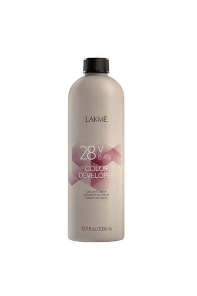 Lakme كريم الأكسجين المطور للون الشعر بتركيز 28%، 8.4% من لاكمي، 1000 مل
