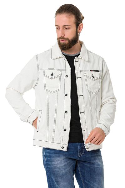 Cipo&Baxx Cj289 Ματ Ανδρικό Τζιν Μπουφάν
