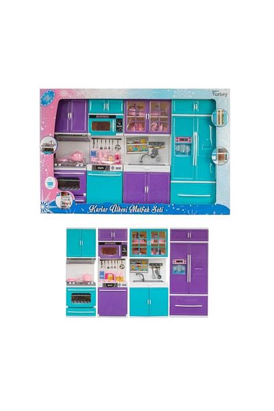 oydaş oyuncak Karl's Country Kitchen Set Quad Cabinet Set 3+