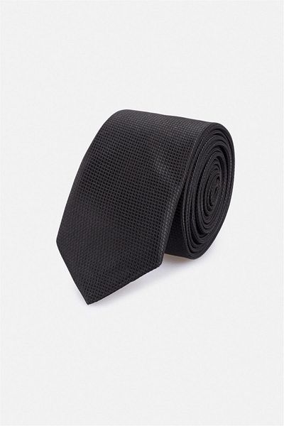 SÜVARİ Black Plain Tie