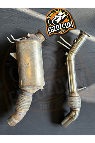 EGZOZCUM BMW E90 3.20 DİZEL DOWNPIPE downpipe SPİRALLİ
