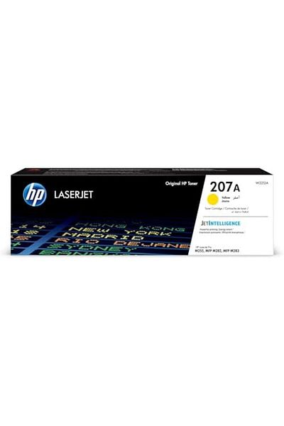 HP HP 207A Yellow Original LaserJet Toner Cartridge, W2212A, Single Pack