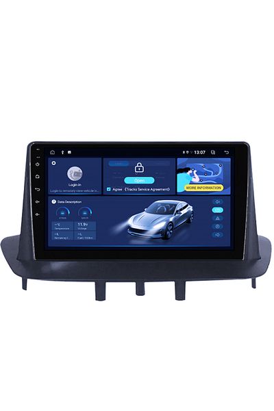 navi-it Dedicated Navigation Renault Megane 3 2008-2014, 4gb Ram 64gb Rom, Quad Core, Display 9" Qled 1k