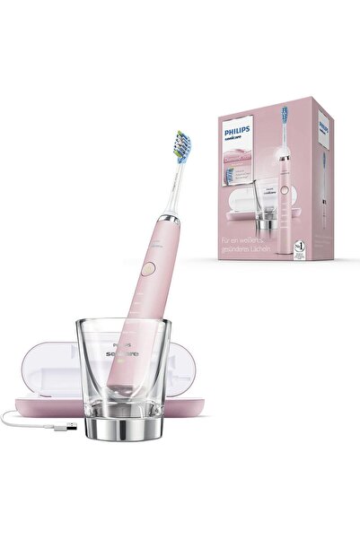 Philips Smart فرشاة أسنان سونيكير دايموند كلين الكهربائية HX9369/89 - أسنان أكثر بياضًا وصحة - 5 تنظيف متوسط