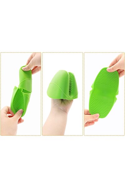 Aptel Silicone kitchen glove, heat resistant, green