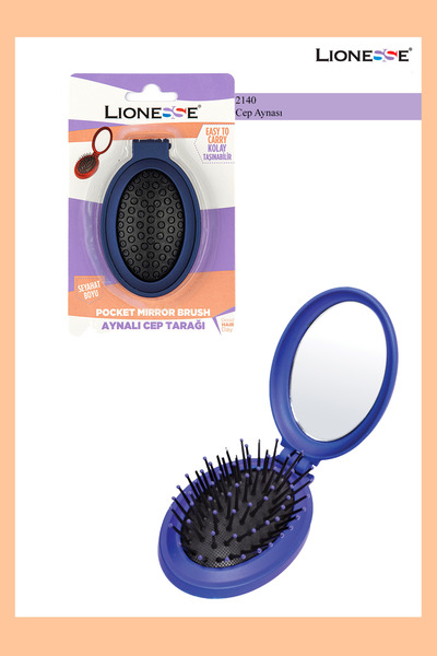 Lionesse Četka za kosu putnog tipa 2140 - Ljubičasta