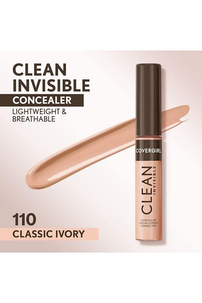 covergirl Clean Invisible Concealer 110 Classic ivory - 7 ml