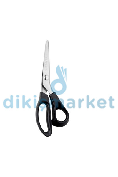dm dikişmarket SİNGER Sürfile Terzi Makası Tırtıklı Zik Zak makas 24CM