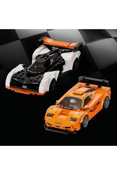 STOREMAX Jvnnastore Speed Champions Mclaren Solus Gt and Mclaren F1 Lm 76918-9 for Children Age 9 and up
