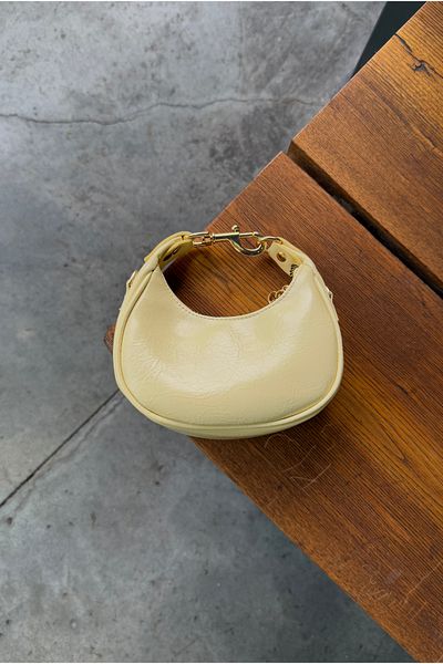Mupa Shoes Women's Hand and Shoulder Bag Light Yellow