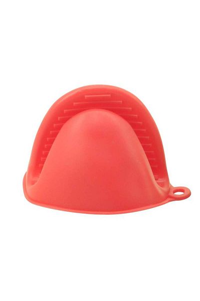 Aptel Silicone Kitchen Glove, Heat Resistant, Red