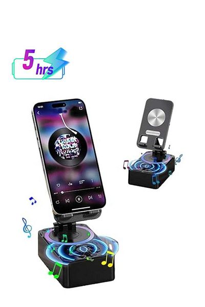 Generic Wireless Speaker with Phone Stand Multi-Functional 4 in 1 Wireless Speaker