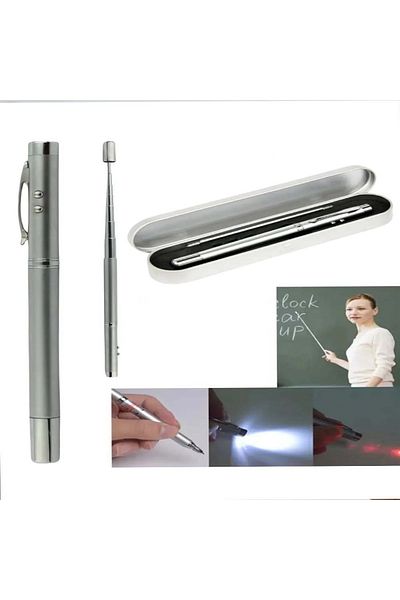 EJOYA Telescopic Laser Presentation Pen Laser Ballpoint Pen