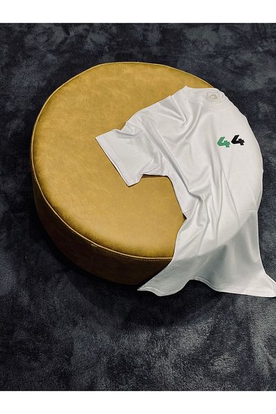 Spark Collection F1 Lewis Hamilton 100% βαμβακερό Relax Fit Crew Neck Λευκό Tshirt