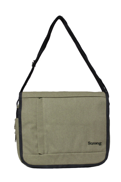 Strong Unisex Canvas Messenger Bag Strap Shoulder Bag School Bag Gusseted Crossbody Bag Pst01