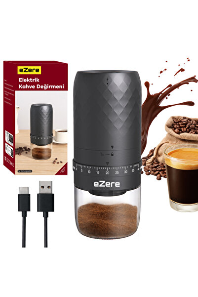 EZERE Elektrikli Kahve Öğütme Makinesi SIYAH