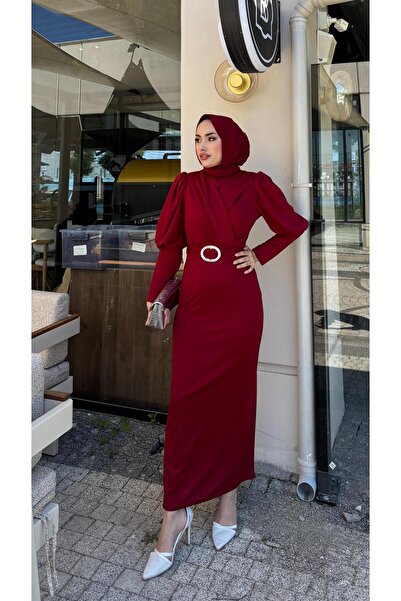 moda zeynaa ÇAPRAZ SKUBA TESEETTÜR ELBİSE