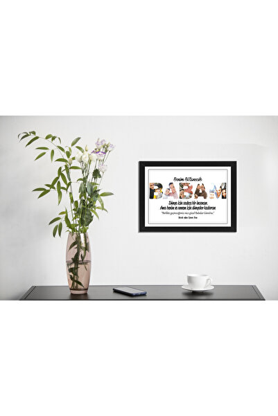 SelisCraft Babalar Gününe Özel Çerçeve, Babalar Günü Hediyesi, Babaya Doğum G...