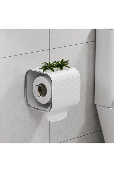 Buclee Διακοσμητικό Σετ Μπάνιου Lavena |   Βούρτσα τουαλέτας, θήκη χαρτιού και κομψό καλάθι