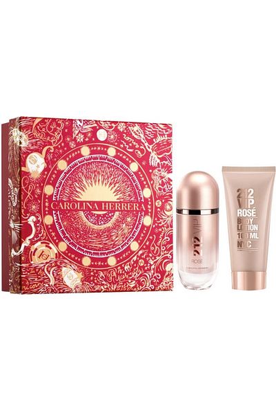 Carolina Herrera 212 Vip Rose, Women, Eau De Parfum, 80 ml Body Lotion, 100 ml