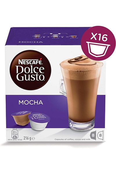 Nescafe NESCAFÉ DOLCE GUSTO Mocha Coffee - 3X16 Capsules,