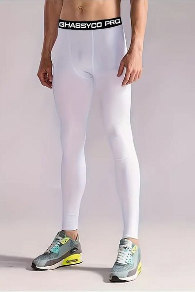 GHASSY CO. Ghassy Co. Ανδρικό ποδήλατο μπάσκετ Fitness Running Ultra Stretchy αθλητικό κολάν