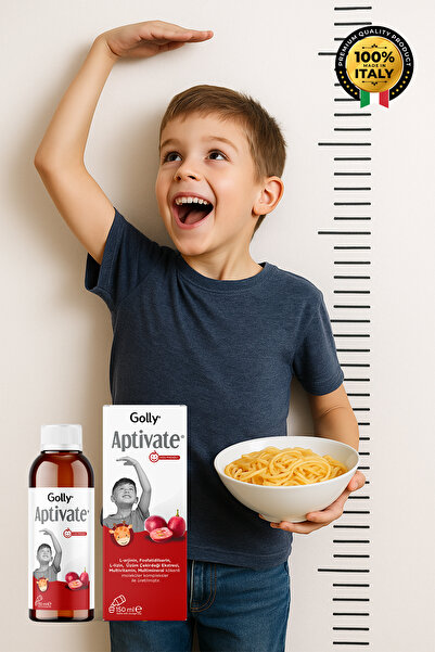 GOLLY Aptivate L-arjinin, Fosfatidilserin, L-lizin, Üzüm Çekirdeği Ekstresi 150 Ml