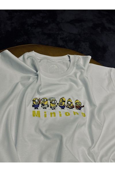 Spark Collection Tricou Relax Mold din seria Minions Cartoon Old School 100% bumbac